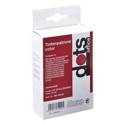 Artikelbild 2 für dots color Druckerpatrone kompatibel zu HP 351XL (CB338EE), Artikelnummer 200428