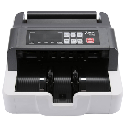 Artikelbild 2 für OLYMPIA Banknotenzähler NC 452, Artikelnummer 397402