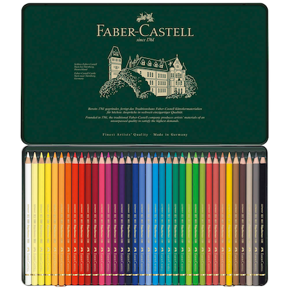 Artikelbild 2 für FABER-CASTELL Polychromos Buntstifte farbsortiert, 36 St., Artikelnummer 819348