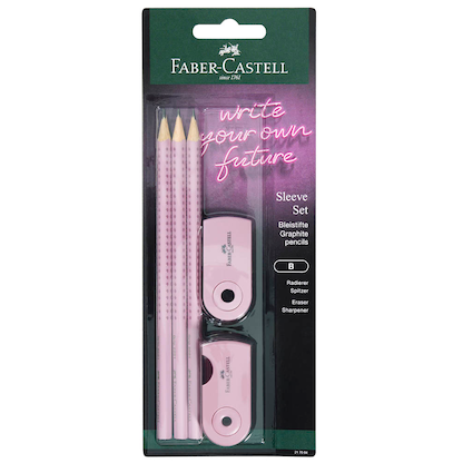 Artikelbild 22 für FABER-CASTELL GRIP 2001 Bleistift-Set B rose shadows, 1 Set, Artikelnummer 278216