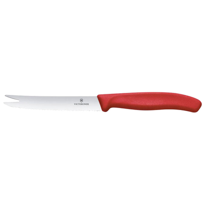 Artikelbild 2 für VICTORINOX Wurstmesser Swiss Classic silber, rot, Klinge: 11,0 cm, 1 St., Artikelnummer 533527