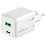 Artikelbild 1 für MediaRange 45W USB A/USB C Quick Charge Ladeadapter weiß, 45 Watt, Artikelnummer 492084