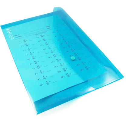 Artikelbild 4 für 5 RAPESCO® Dokumententaschen DIN A4 überbreit farbsortiert genarbt 0,20 mm, Artikelnummer 154957