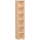 Artikelbild 1 für geramöbel Aktenregal Flex buche 40,0 x 40,0 x 216,0 cm, Artikelnummer 880029