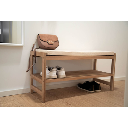 Artikelbild 3 für WENKO Schuhbank Acina 50746100 braun Holz 90,0 cm, Artikelnummer 817124