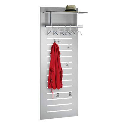 Artikelbild 8 für Kerkmann Wandgarderobe tec-art 32606614 silber Metall 6 Haken 60,0 x 170,0 cm, Artikelnummer 682302