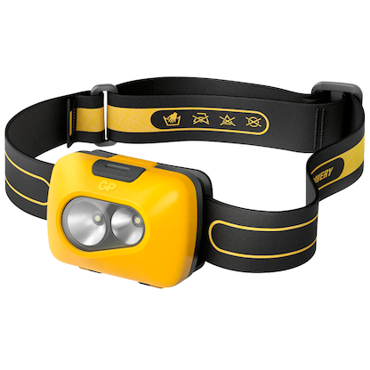 Artikelbild 2 für GP Discovery CH42 LED Stirnlampe gelb 5,9 cm, Artikelnummer 760064