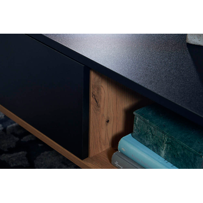 Artikelbild 4 für WOHNLING Couchtisch schwarz, eiche 60,0 x 110,0 x 38,0 cm, Artikelnummer 166187