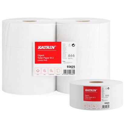 Artikelbild 14 für KATRIN Jumbo-Toilettenpapier Gigant M2 2-lagig, 6 Rollen, Artikelnummer 440598