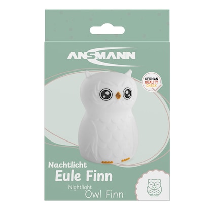 Artikelbild 13 für ANSMANN Eule Finn LED Nachtlicht weiß 9,23 cm, 0,2 W, Artikelnummer 629467