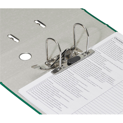 Artikelbild 2 für bene No.1 Power Ordner grün Kunststoff 8,0 cm DIN A4, Artikelnummer 426205