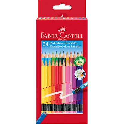 Artikelbild 13 für FABER-CASTELL Classic Colours Radierbare Buntstifte farbsortiert, 1 St., Artikelnummer 749053