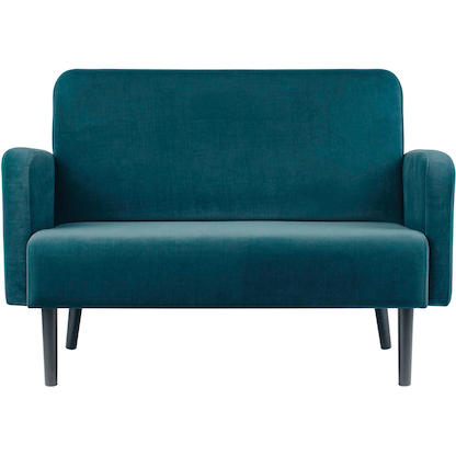 Artikelbild für meet powered by PAPERFLOW 2-Sitzer Sofa LISBOA grün schwarz Stoff, 1 St., Artikelnummer 851141