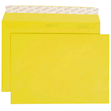 Artikelbild 1 für ELCO Briefumschläge Color DIN C5 ohne Fenster intensivgelb haftklebend 25 St., Artikelnummer 288906
