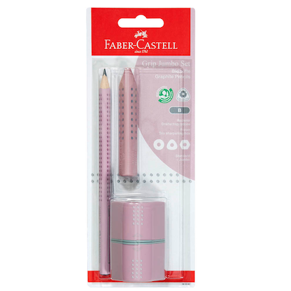 Artikelbild 23 für FABER-CASTELL GRIP Bleistift-Set B rose shadow, 1 Set, Artikelnummer 278279