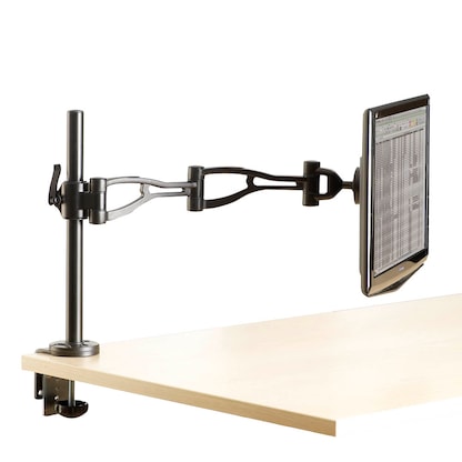 Artikelbild 2 für Fellowes Monitor-Halterung Vista 8041601 schwarz für 1 Monitor, Tischklemme, Tischbohrung, Artikelnummer 377364