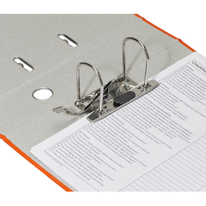 Artikelbild 2 für AKTION: bene No.1 POWER Ordner orange Kunststoff 8,0 cm DIN A4, Artikelnummer 990002