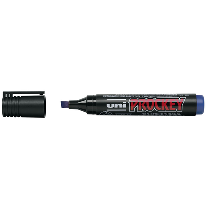 Artikelbild für uni-ball Uni Prockey PM-126 Flipchart-Marker blau 3,0 - 6,0 mm, 1 St., Artikelnummer 932996