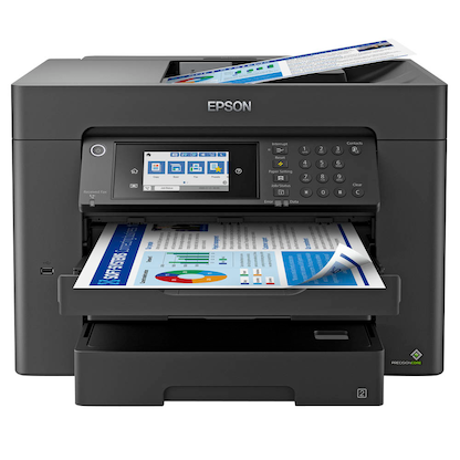 Artikelbild 2 für AKTION: EPSON WorkForce WF-7840DTWF 4 in 1 Tintenstrahl-Multifunktionsdrucker schwarz mit 25 Euro CashBack, Artikelnummer 306487