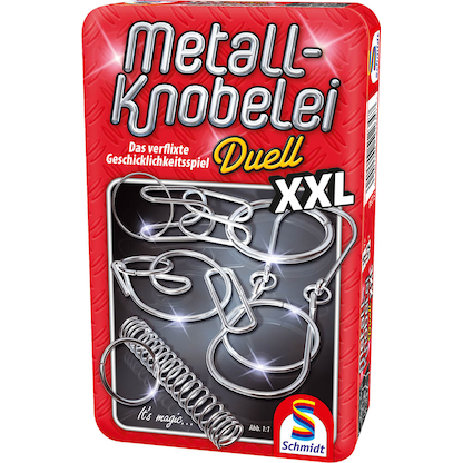 Artikelbild 22 für Schmidt MBS Metall Knobelei XXL in Metalldose Geschicklichkeitsspiel, Artikelnummer 936240