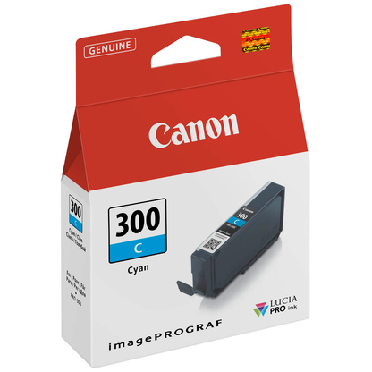 Artikelbild 2 für Canon PFI-300 cyan Druckerpatrone, Artikelnummer 345581