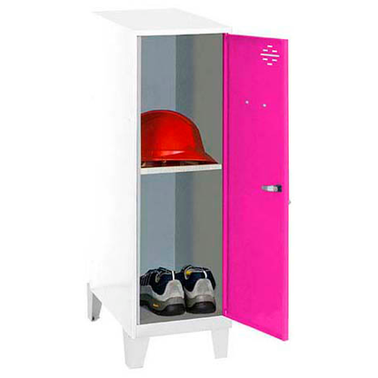 Artikelbild für Simonrack Spind SIMONLOCKER DISM weiß, pink 8425437120862, 1 Schließfach 30,0 x 50,0 x 101,5 cm, Artikelnummer 356539