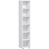 Artikelbild 1 für geramöbel Aktenregal Flex weiß 40,0 x 40,0 x 216,0 cm, Artikelnummer 881096