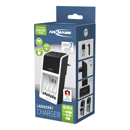 Artikelbild 6 für ANSMANN Comfort Plus Akku-Ladegerät, Artikelnummer 533014