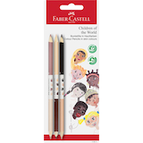 Artikelbild 1 für FABER-CASTELL Children of the World Buntstifte farbsortiert, 1 St., Artikelnummer 749121