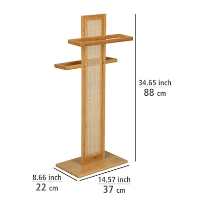 Artikelbild 2 für WENKO Handtuchständer Allegre braun, Artikelnummer 808133