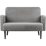 Artikelbild 1 für meet powered by PAPERFLOW 2-Sitzer Sofa LISBOA grau schwarz Stoff, 1 St., Artikelnummer 851164