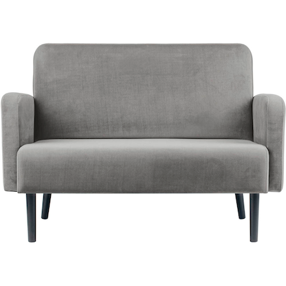 Artikelbild für meet powered by PAPERFLOW 2-Sitzer Sofa LISBOA grau schwarz Stoff, 1 St., Artikelnummer 851164