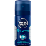 Artikelbild 1 für NIVEA MEN DRY ACTIVE mini Deo-Spray 35,0 ml, Artikelnummer 580128