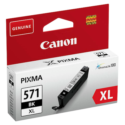Artikelbild 2 für Canon CLI-571 XL BK schwarz Druckerpatrone, Artikelnummer 216491