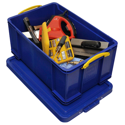 Artikelbild für Really Useful Box Aufbewahrungsbox 64,0 l blau 71,0 x 44,0 x 31,0 cm, Artikelnummer 639799