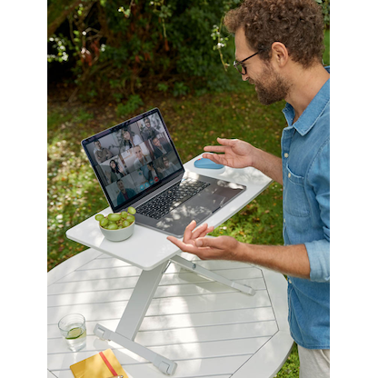 Artikelbild 6 für LEITZ Ergo Cosy Schreibtischaufsatz grau, Artikelnummer 789402