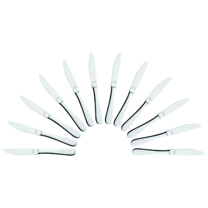 Artikelbild für solex® Buttermesser Baguette silber, 12 St., Artikelnummer 984359