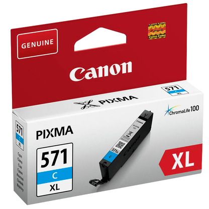 Artikelbild 2 für Canon CLI-571 XL C cyan Druckerpatrone, Artikelnummer 216503