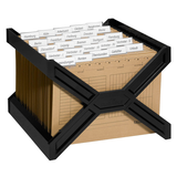 Artikelbild 1 für DURABLE Hängeregistraturkorb mit Mappen CARRY PLUS schwarz, Artikelnummer 779058