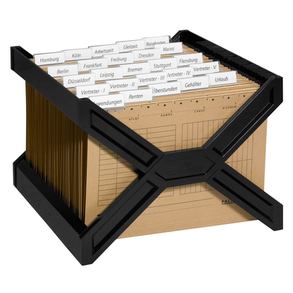 Artikelbild 12 für DURABLE Hängeregistraturkorb mit Mappen CARRY PLUS schwarz, Artikelnummer 779058