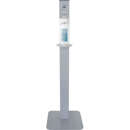 Artikelbild 2 für helit Desinfektionsspender stehend the aseptic H6817087 silber, weiß Stahl, Kunststoff 1,0 l, Artikelnummer 334633