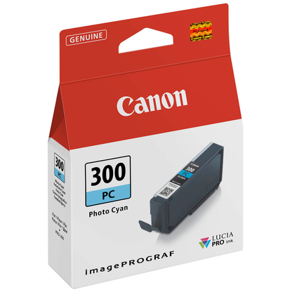 Artikelbild 2 für Canon PFI-300 Foto cyan Druckerpatrone, Artikelnummer 345717