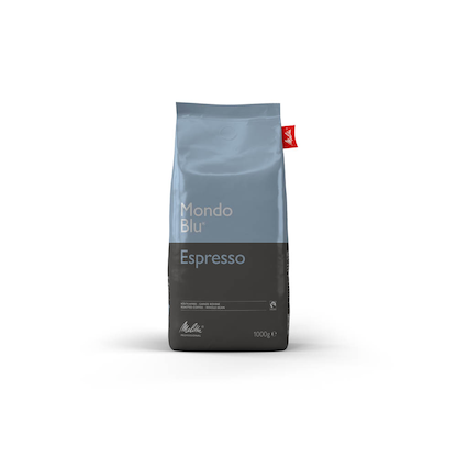 Artikelbild 22 für Melitta MONDO BLU Espressobohnen, Arabica- und Robustabohnen kräftig, 1,0 kg, Artikelnummer 484356