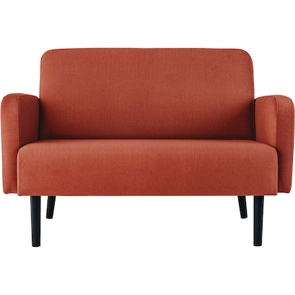 Artikelbild für meet powered by PAPERFLOW 2-Sitzer Sofa LISBOA rost schwarz Stoff, 1 St., Artikelnummer 851218