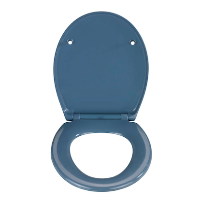 Artikelbild 5 für WENKO WC-Sitz mit Absenkautomatik Samos blau, Artikelnummer 812463