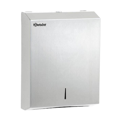 Artikelbild 18 für Bartscher Papierhandtuchspender ILZF10 850006 silber Chromnickelstahl gebürstet, Artikelnummer 425969