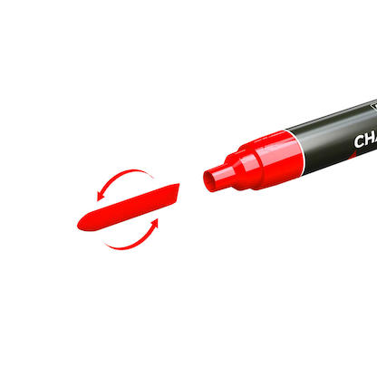 Artikelbild 3 für ALLboards Kreidemarker rot 6,0 mm, 1 St., Artikelnummer 503266