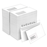 Artikelbild 1 für office discount Briefumschläge DIN lang mit Fenster weiß haftklebend 500 St., Artikelnummer 116962