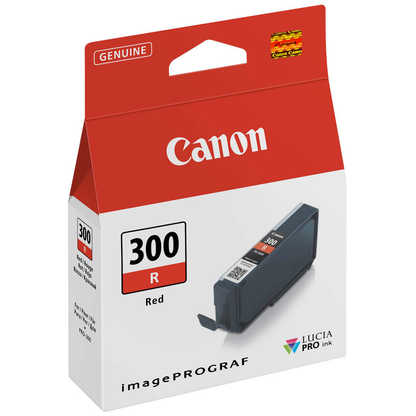 Artikelbild 2 für Canon PFI-300 rot Druckerpatrone, Artikelnummer 345732
