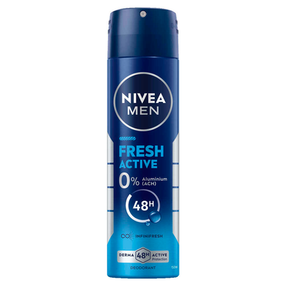 Artikelbild für NIVEA MEN FRESH ACTIVE Deo-Spray 150,0 ml, Artikelnummer 579106